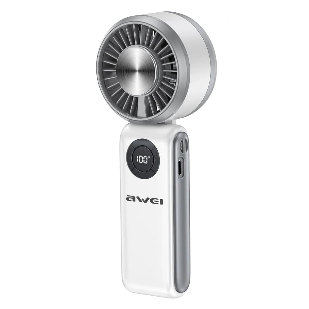 AWEI F39 Schneller Eis Mini Taschenventilator weiß - 1
