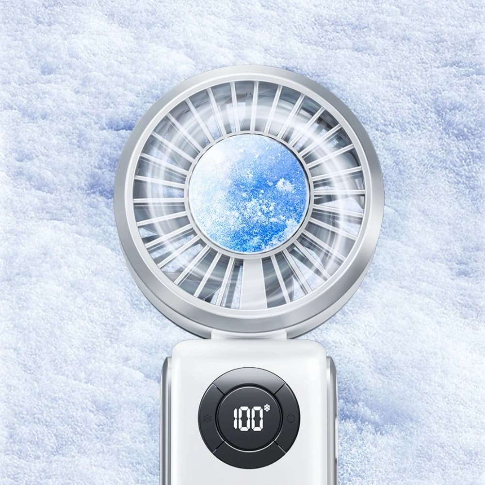 AWEI F39 Schneller Eis Mini Taschenventilator weiß - 2