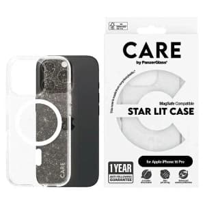 CARE by PanzerGlass Flagship Star Lit Case MagSafe Apple iPhone 16 Pro white