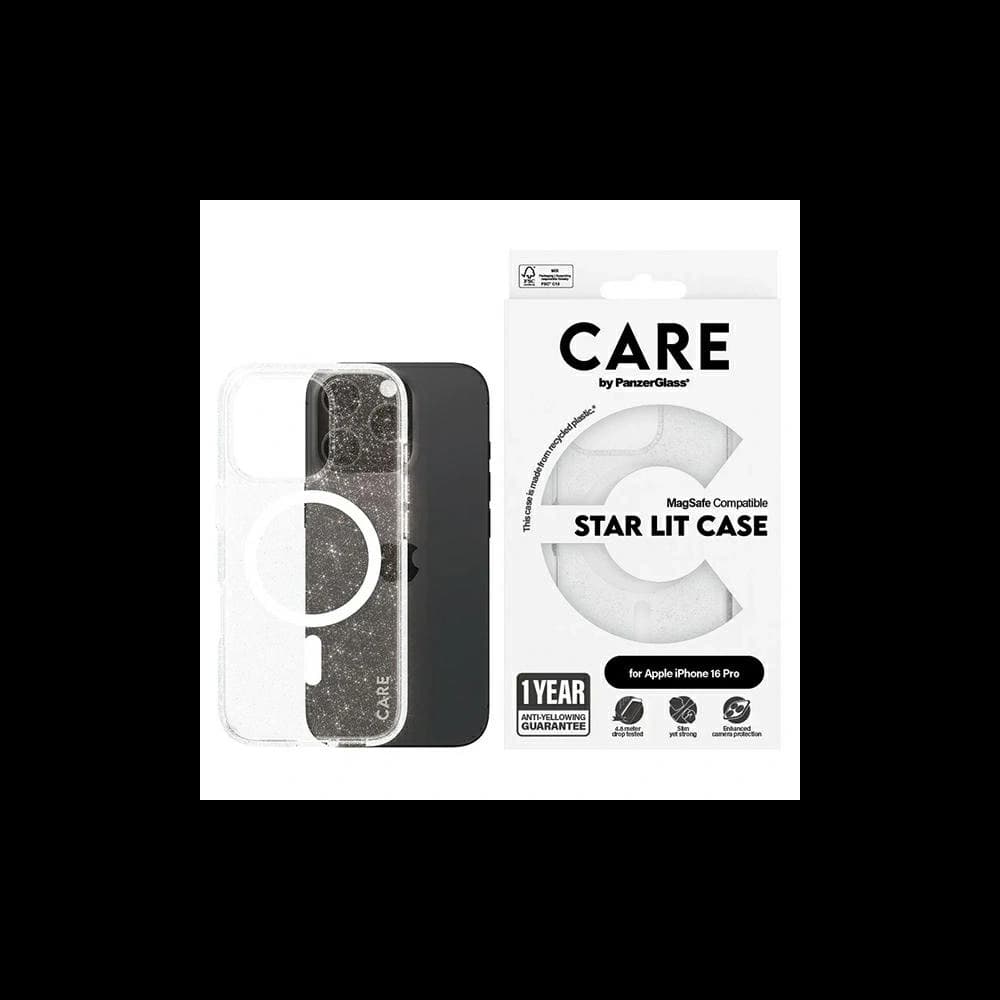 CARE by PanzerGlass Flagship Star Lit Case MagSafe Apple iPhone 16 Pro white - 1
