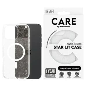 CARE by PanzerGlass Flagship Star Lit Case MagSafe Apple iPhone 16 Pro Max white