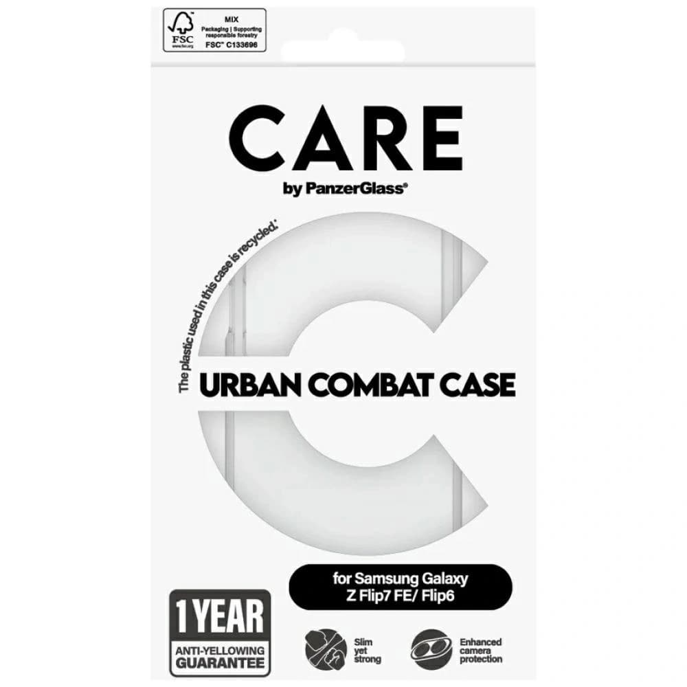CARE by PanzerGlass Flagship Urban Combat Samsung Galaxy Z Flip7 FE / Flip6 clear - 4
