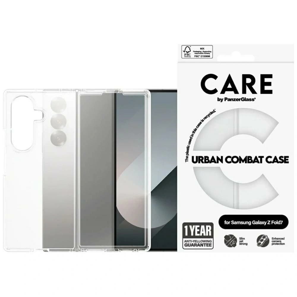 CARE by PanzerGlass Flagship Urban Combat Samsung Galaxy Z Fold7 clear - 1
