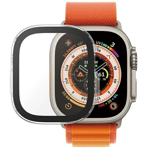 PanzerGlass Full Body Apple Watch Ultra2 49mm D3O klar