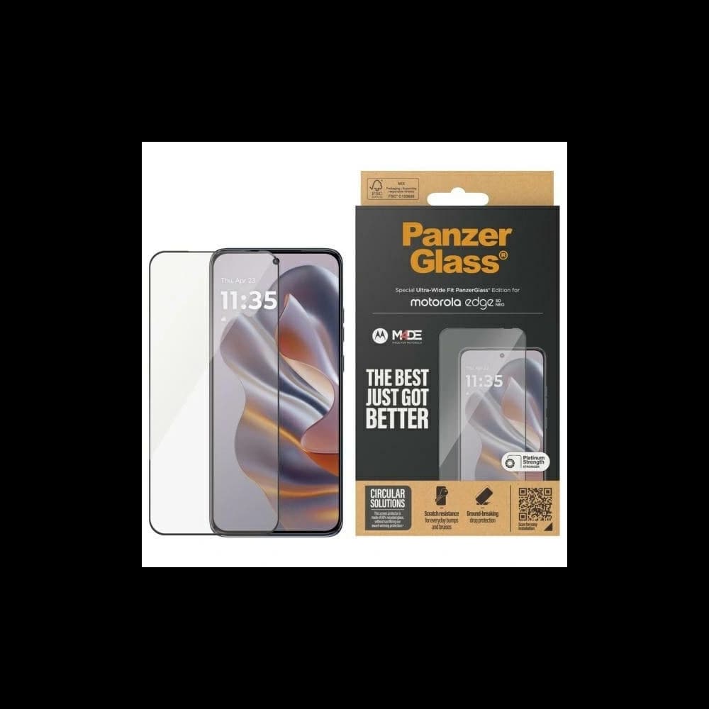 PanzerGlass Bildschirmschutz Ultra-Wide Fit Motorola Edge 50 Neo - 1