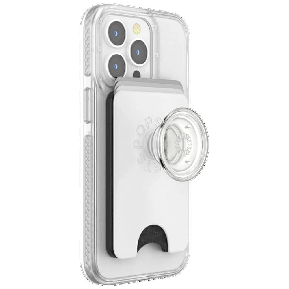 POPSOCKETS PopWallet+ PopGrip PW+ MS G2 MagSafe weiß-transparent - 4