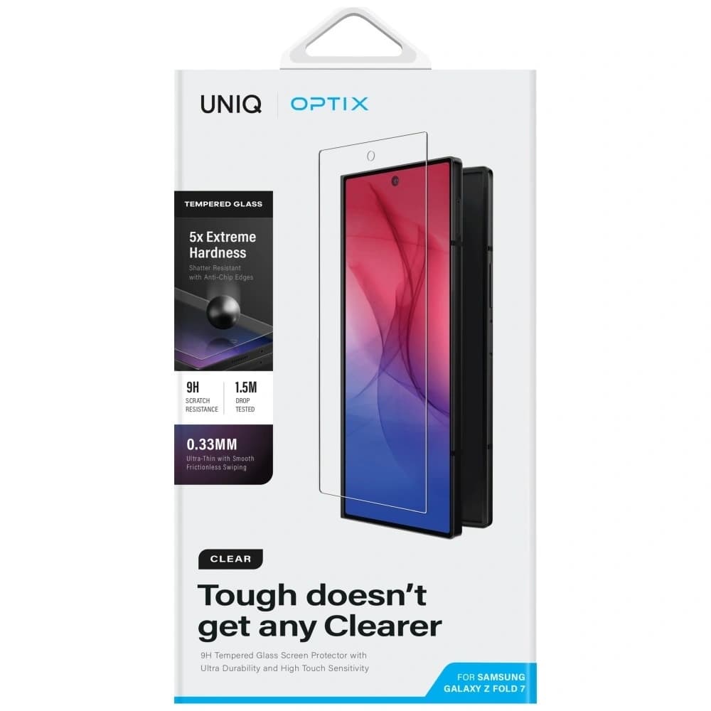 UNIQ Optix Klarglas Samsung Galaxy Z Fold7 - 3