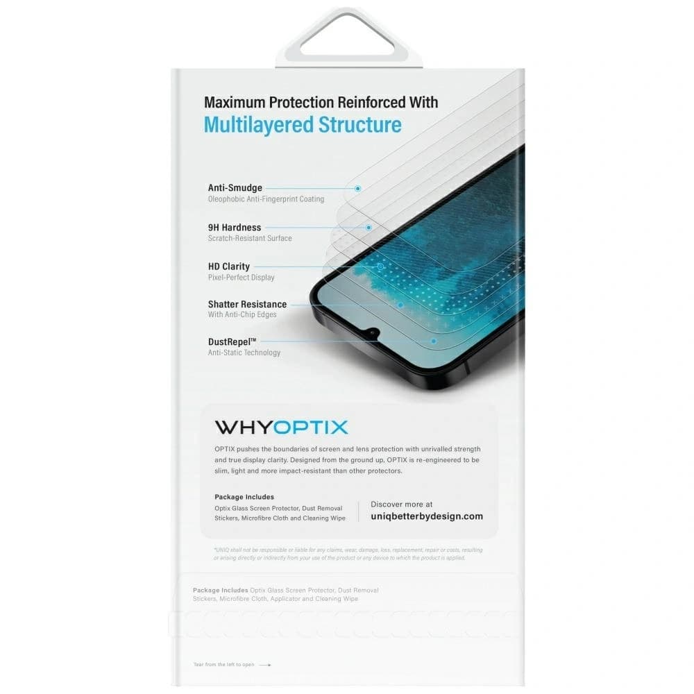 UNIQ Optix Klarglas Samsung Galaxy Z Fold7 - 4