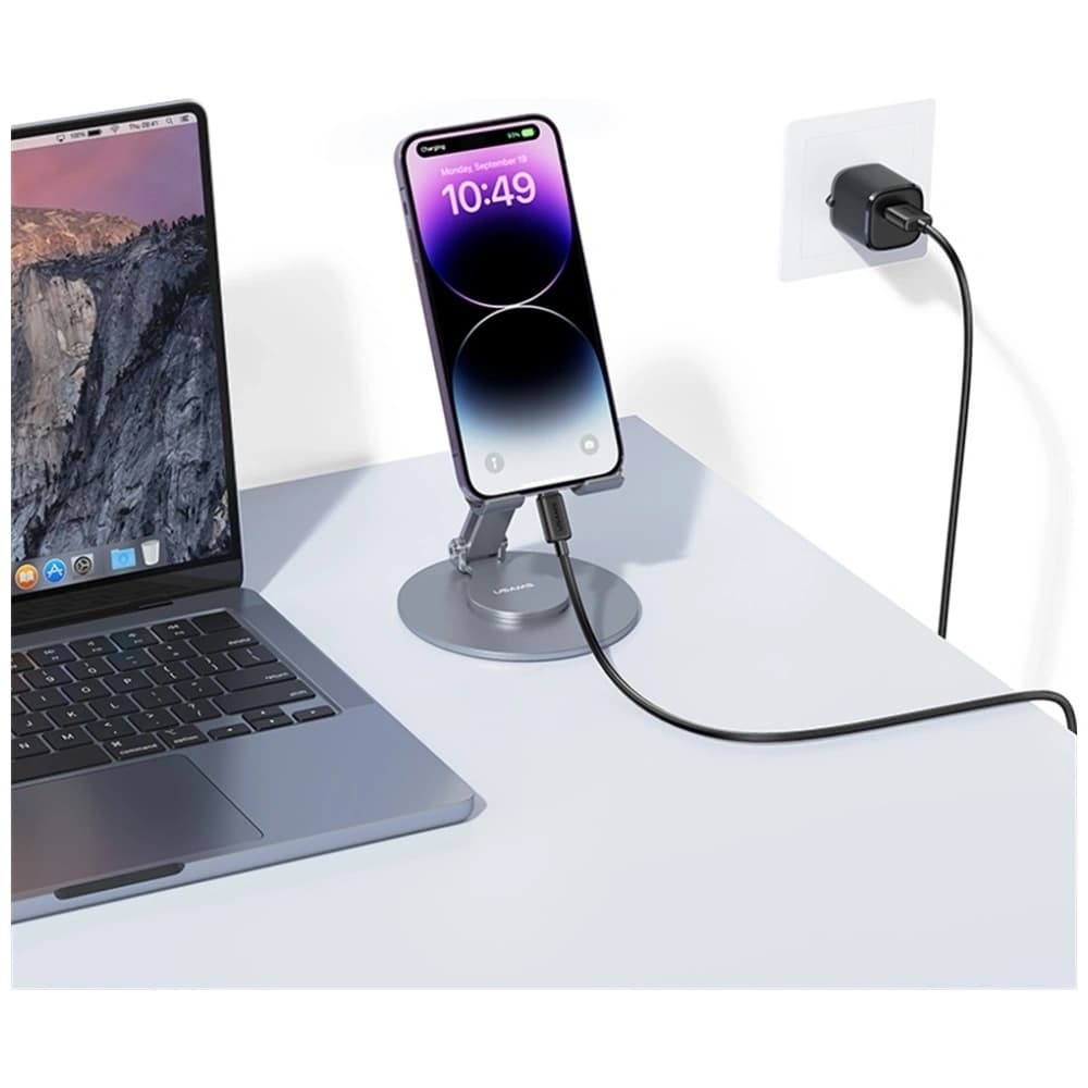 USAMS KY Series US-SJ694 USB-A / Lightning cable 2.4A 2m white - 6