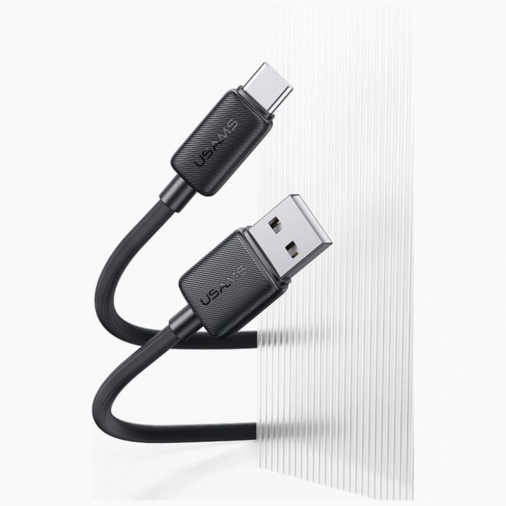 USAMS KY Series US-SJ698 3A USB-A / USB-C cable 3m black - 4