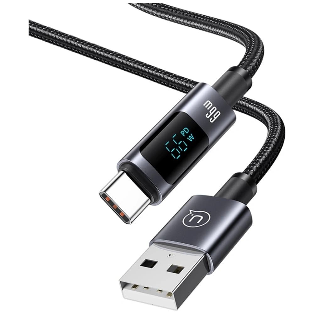 USAMS Sufeng Serie US-SJ673 66W 6A Schnelllade USB-C USB-A Kabel 1,2m tarnfrei - 2