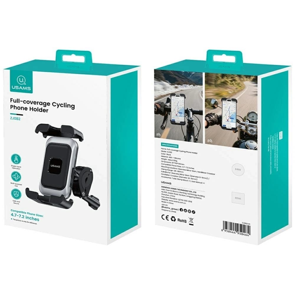 Uchwyt rowerowy USAMS ZJ082 czarny - 13