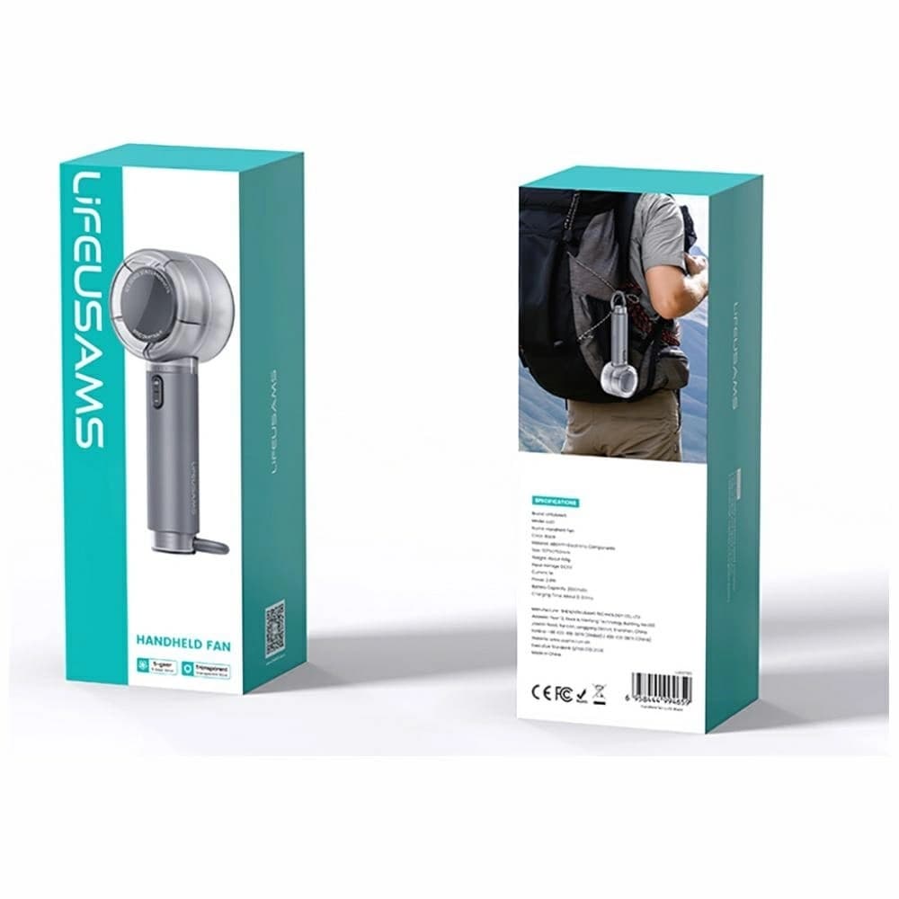 USAMS LiFE Mini Taschenventilator LU01 rosa - 11