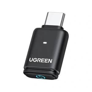 UGREEN BT501 USB-C Audio Adapter Bluetooth 5.3 with aptX Transmitter Black
