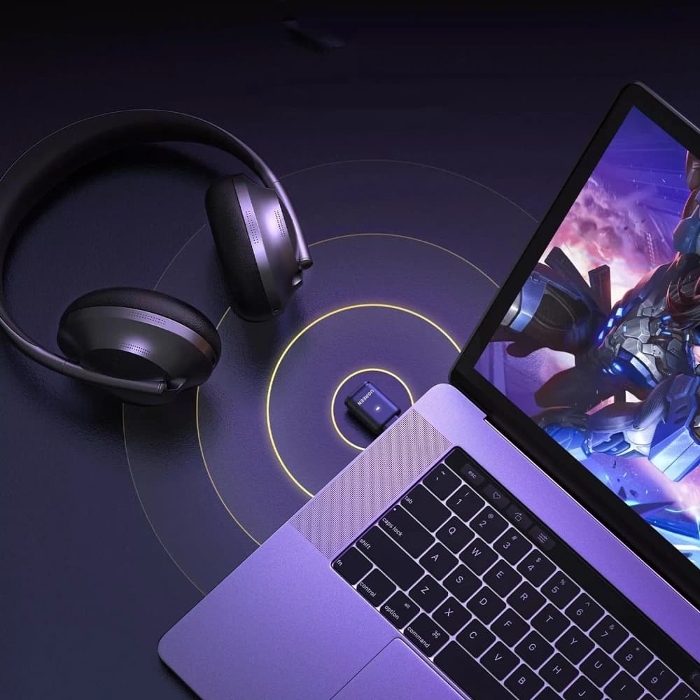 UGREEN BT501 USB-C Audio Adapter Bluetooth 5.3 with aptX Transmitter Black - 3