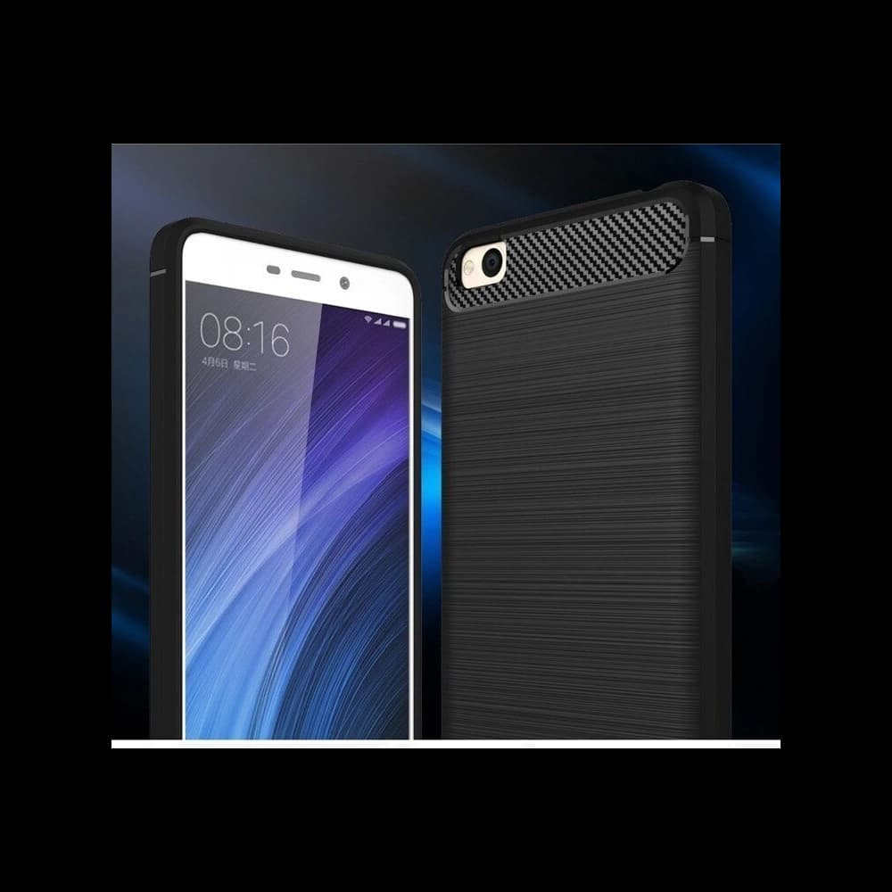 Case HS Case SOLID TPU Xiaomi Redmi 4A Schwarz - 6
