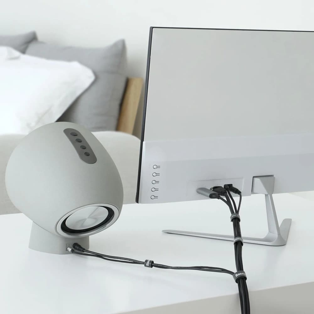 Baseus Circle Klettband-Organizer 50cm schwarz - 2