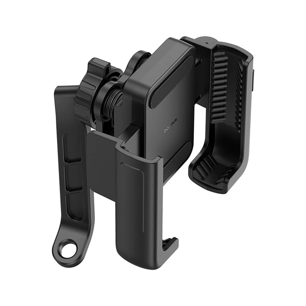 Uchwyt motocyklowy na telefon Baseus GoTrip do lusterka z amortyzacją czarny - 5