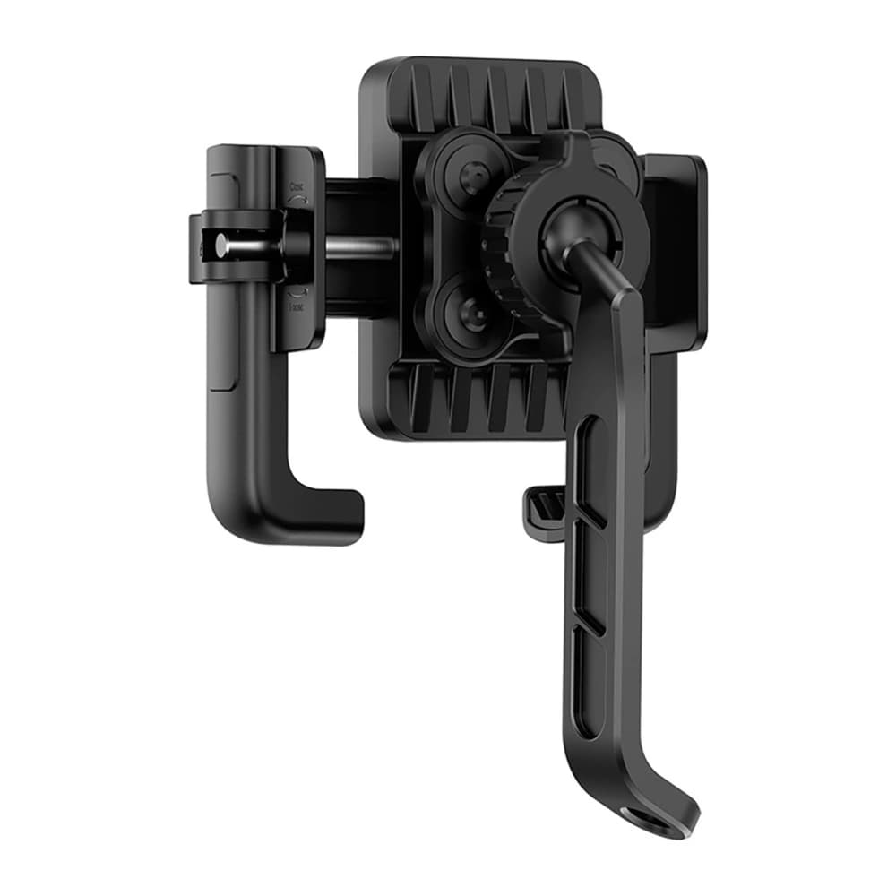 Uchwyt motocyklowy na telefon Baseus GoTrip do lusterka z amortyzacją czarny - 6