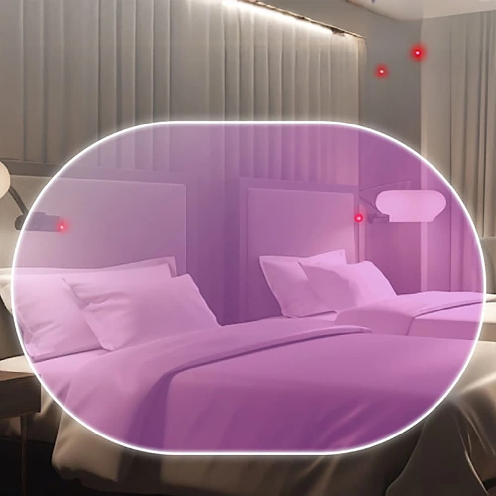 Baseus Heyo Series II versteckte Kameras Detektor mit Alarm und Mini-Taschenlampe + Baseus Simple USB-A / USB-C Kabel weiß - 12