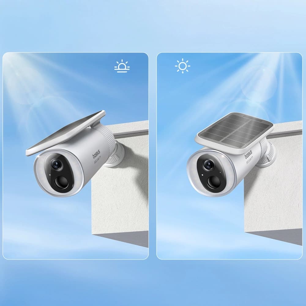 Baseus Security S1 2K White Outdoor Camera - 4