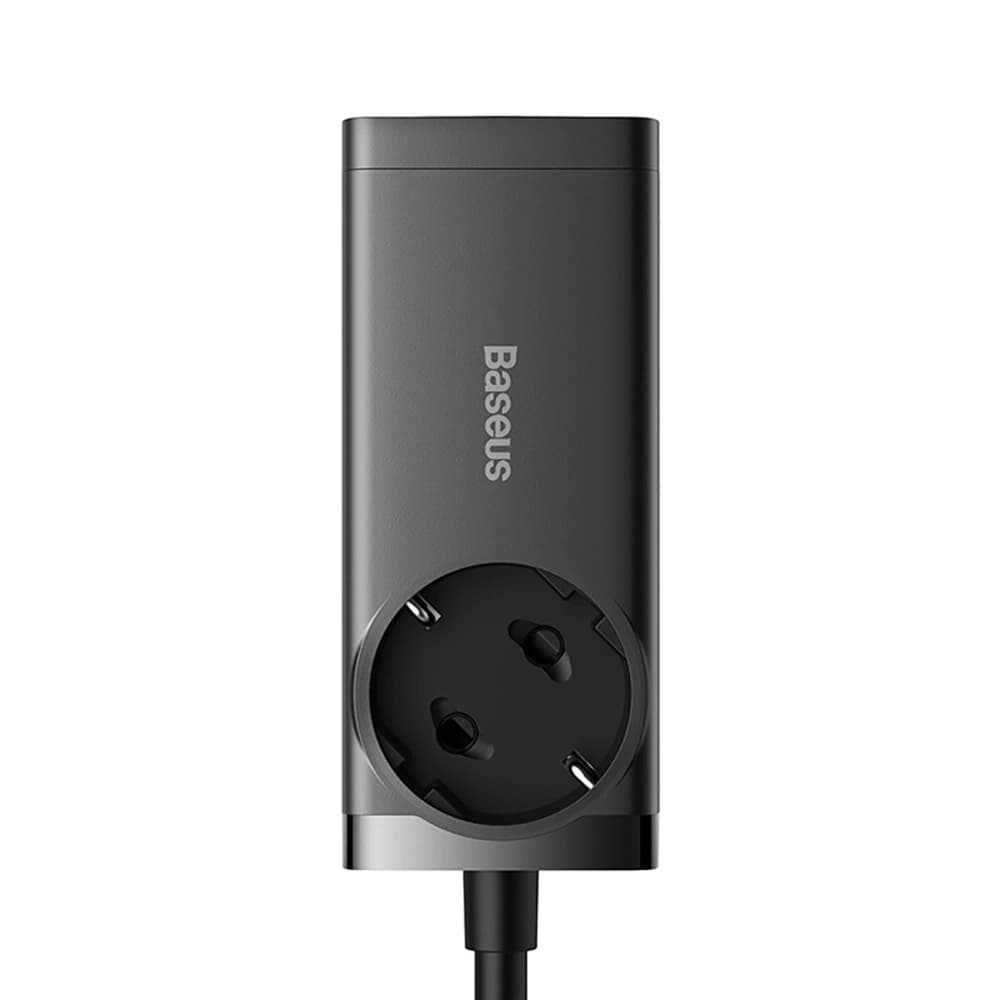 Baseus GaN3 Pro 65W AC Ladegerät + 2xUSB-C + 2xUSB-A mit Baseus Xiaobai USB-C / USB-C 100W 1m Kabel schwarz - 2