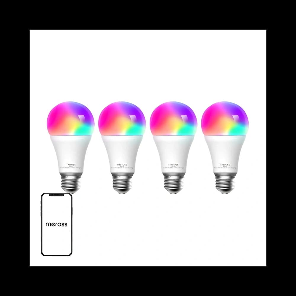 Intelligente LED-WiFi-Glühbirne Meross MSL120 (HomeKit) (Viererpack) - 1