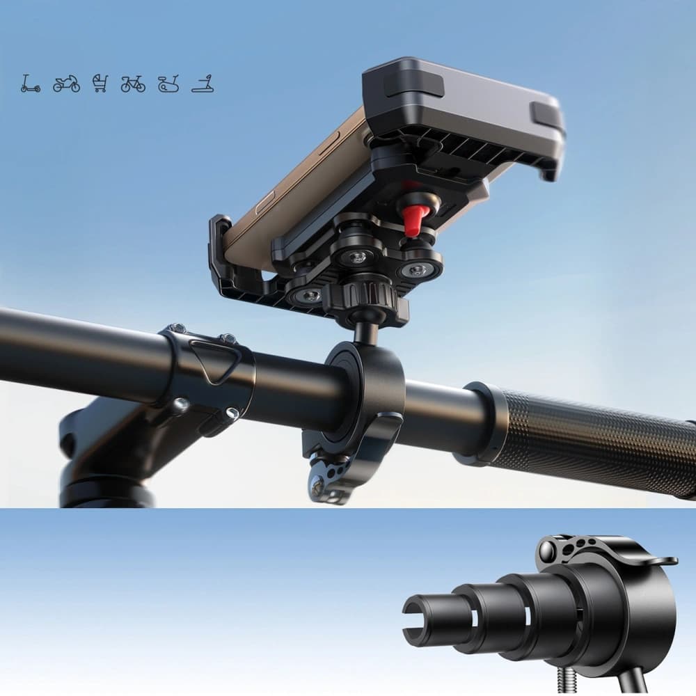 Joyroom JR-ZS428 Fahrradhalterung schwarz - 7