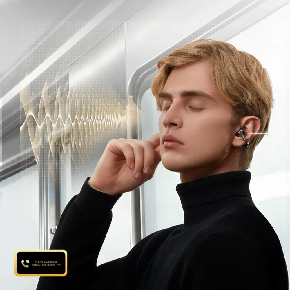 Joyroom Openfree JR-OE3 TWS kabellose Open-Ear Kopfhörer silber - 9