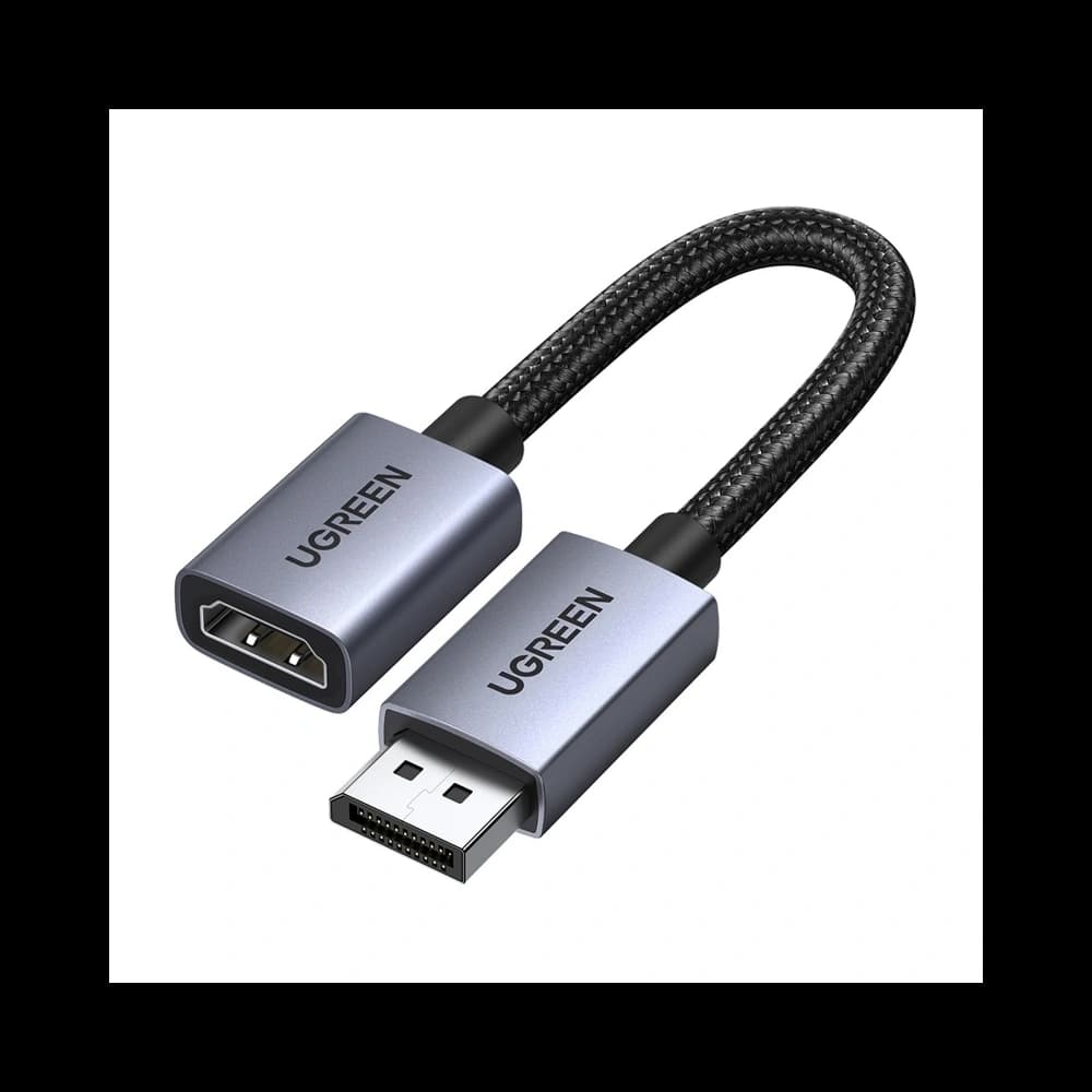 UGREEN DP133 DisplayPort / HDMI 4K 20cm Cable - 1