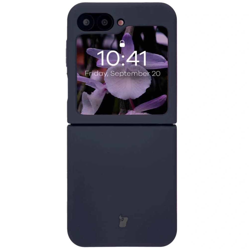 Bison Soft Case silicone case for Samsung Galaxy Z Flip7 FE / Z Flip6 dark blue - 2
