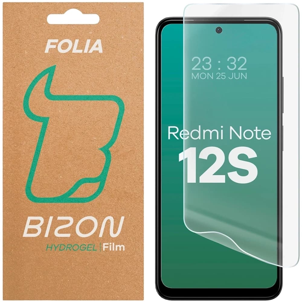 Hydrogel film for the Bizon Glass Hydrogel Front screen for Xiaomi Redmi Note 12S - 1