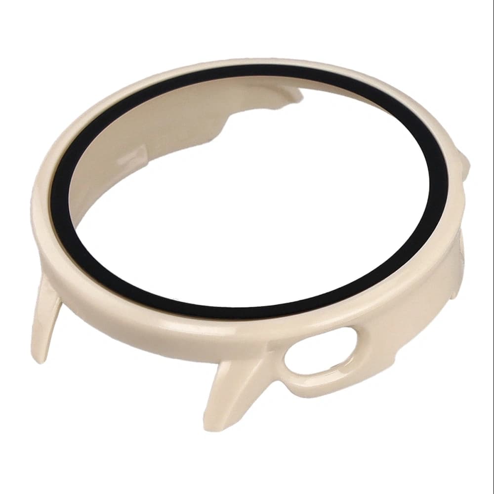 Bizon Case+Glass Watch Case with Glass for OnePlus Watch 3 43mm beige - 6