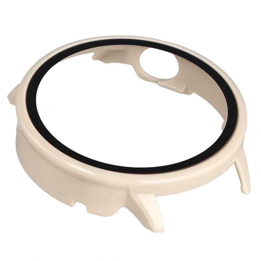 Bizon Case+Glass Watch Case with Glass for OnePlus Watch 3 43mm beige - 7