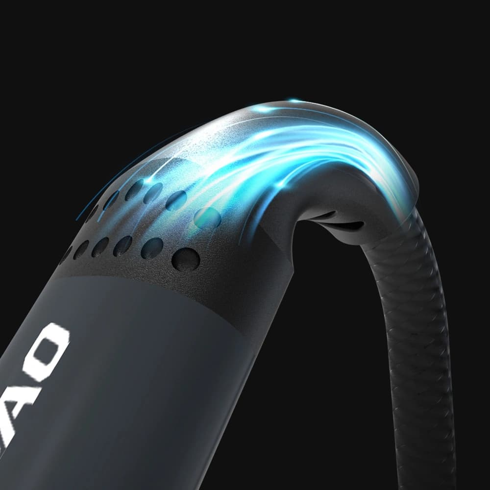 Dudao L3E 3in1 60W USB-A / MicroUSB, USB-C, Lightning 1.2m black cable - 5