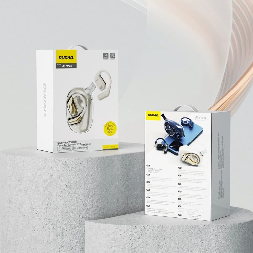 OWS Dudao U17 Max Bluetooth 5.3 Kopfhörer weiß - 6