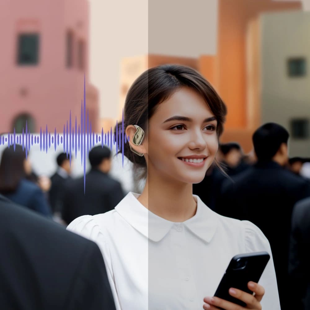 OWS Dudao U17 Max Bluetooth 5.3 Kopfhörer weiß - 7