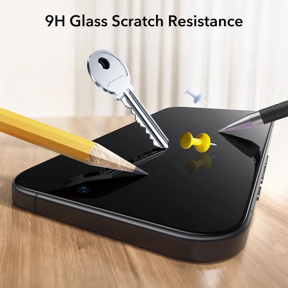 ESR Ultrafit Gehärtetes Glas für Apple iPhone 17 Pro Klar [2 PACK] - 5