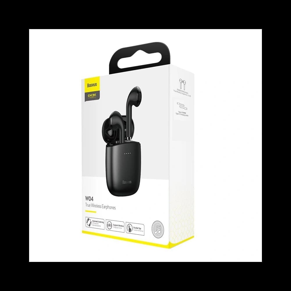 Baseus Encok True Wireless Earphones W04 Black - 6