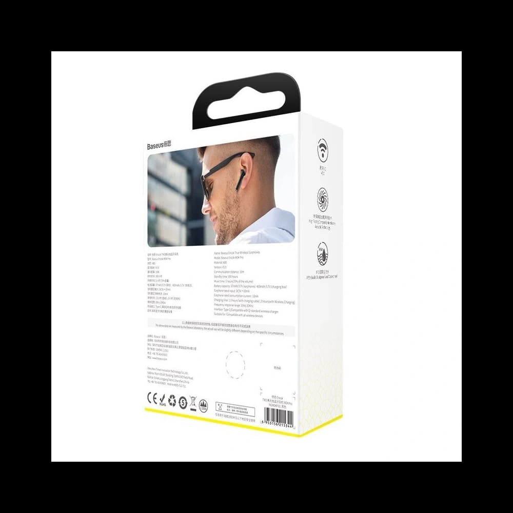 Baseus Encok True Wireless Earphones W04 Black - 7