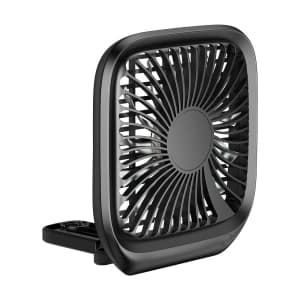 Baseus Autolüfter / Ventilator faltbar für Kopfstütze (schwarz)