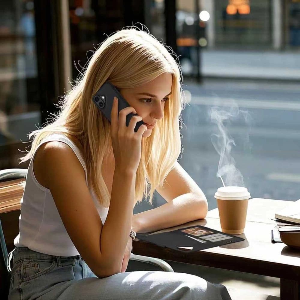 Tech-protect Wallet MagSafe Apple iPhone 17 Matte Black - 4