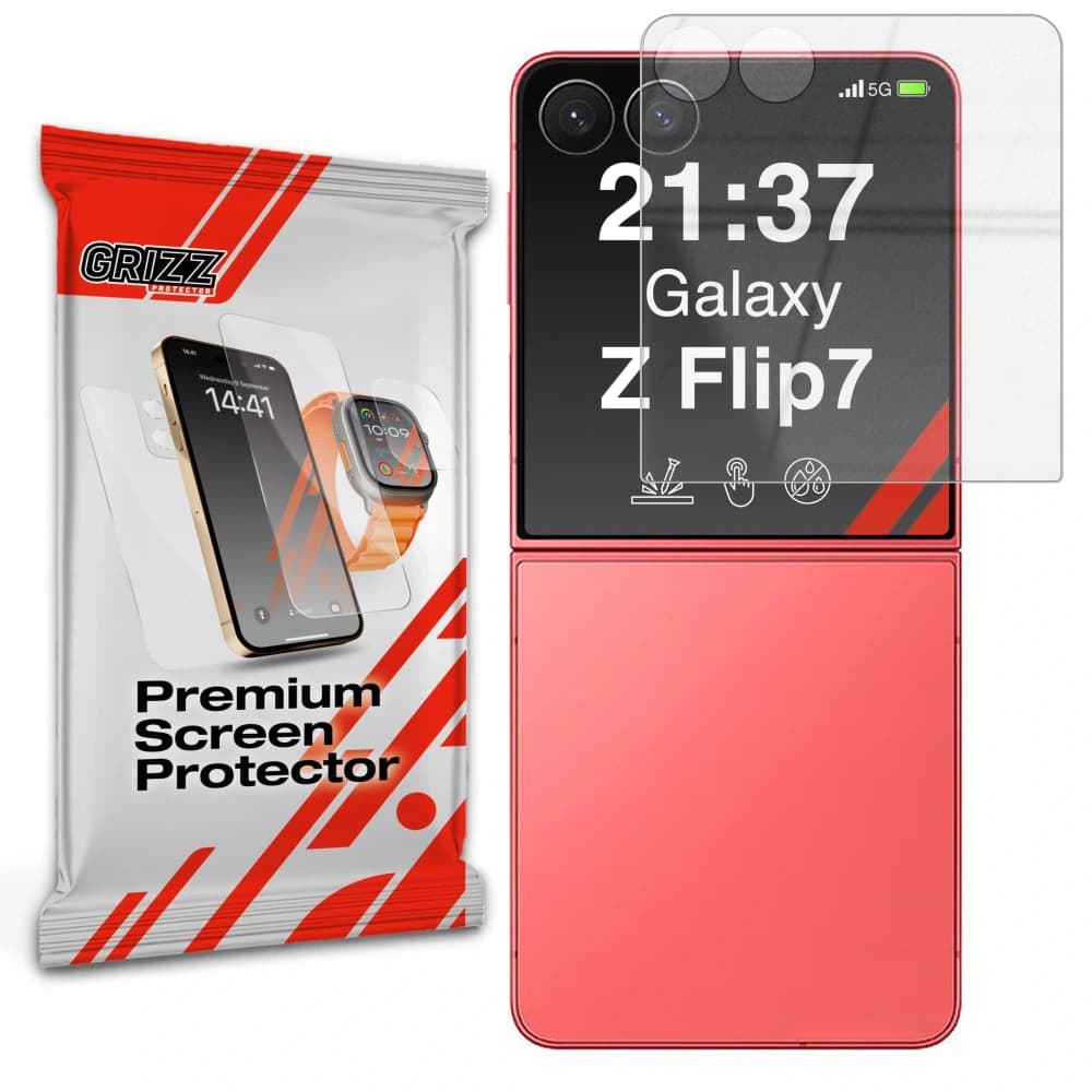 GrizzGlass HybridGlass Samsung Galaxy Z Flip7 - 1