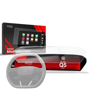 Matte GrizzGlass CarDisplay Protection Audi Q5 14,5" (2025)