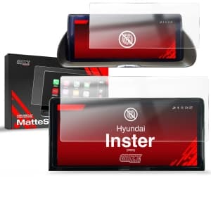 Matte GrizzGlass CarDisplay Protection Hyundai Inster 10,25" (2025) [2in1]