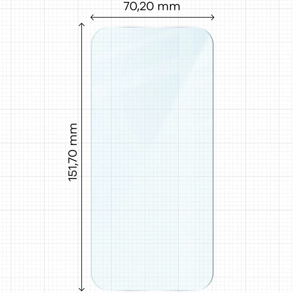 Bizon Glass Clear 2 Apple iPhone Air - 2