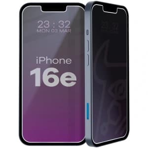 Bizon Glass Mule Shadow Apple iPhone 17e / 16e matt