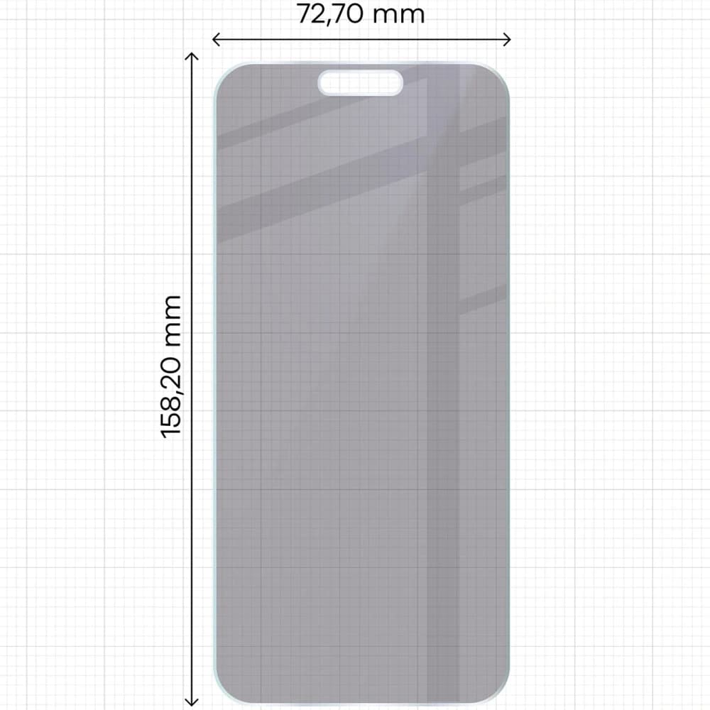 Bizon Glas Mule Shadow Apple iPhone 16 Pro Max matt - 2