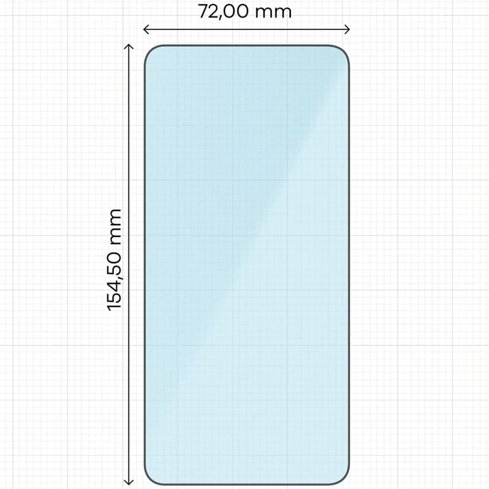 Bizon Smart 2.5D Glass Samsung Galaxy S25+ Plus - 2