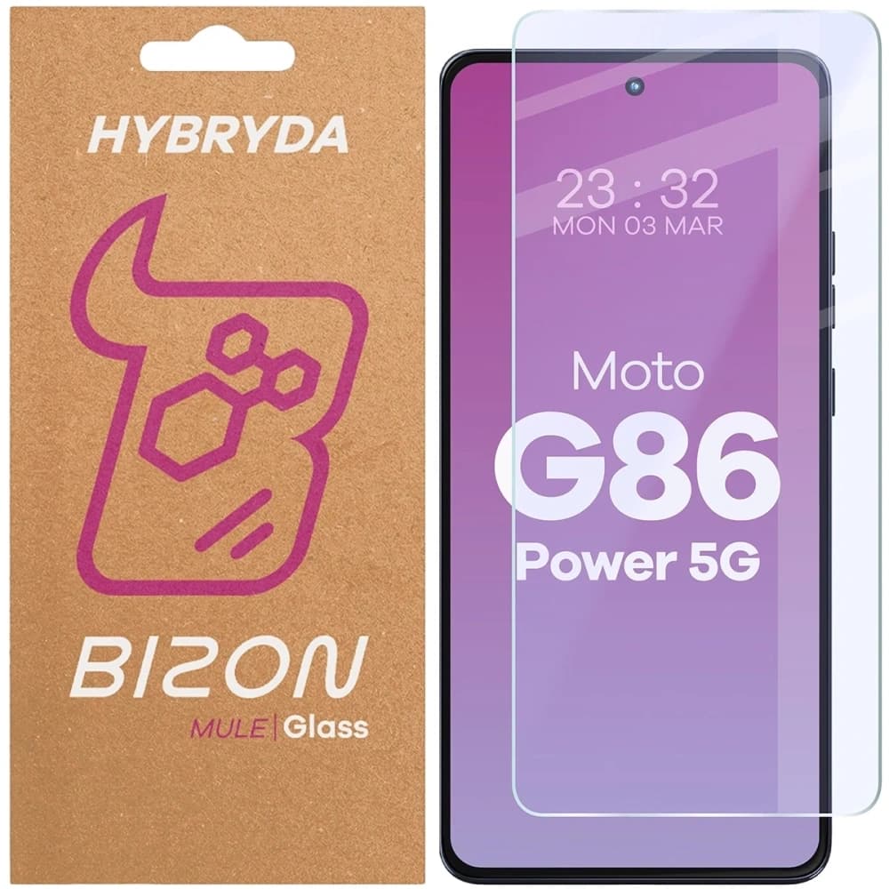 Bizon Glass Mule Motorola Moto G86 Power 5G - 1